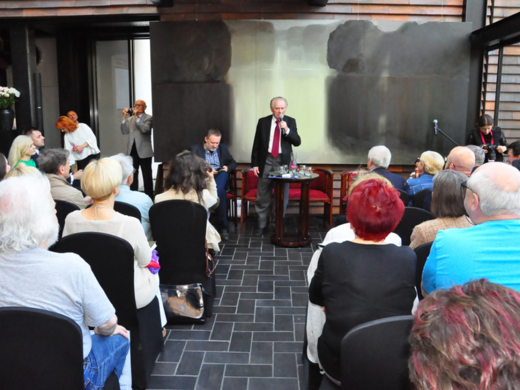 Wiesław Myśliwski na spotkaniu z czytelnikami