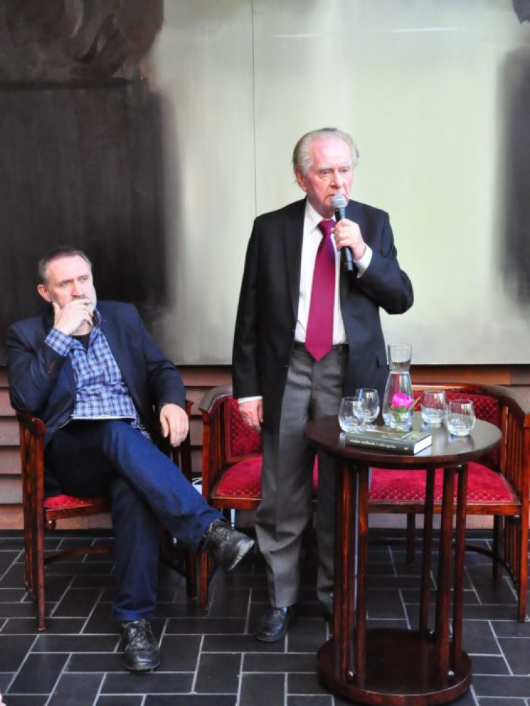 Wiesław Myśliwski na spotkaniu z czytelnikami