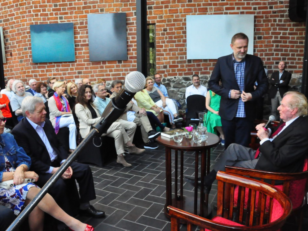 Wiesław Myśliwski na spotkaniu z czytelnikami