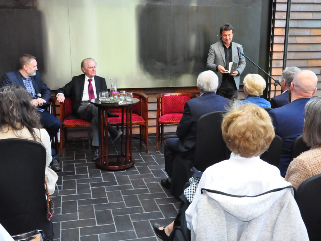 Wiesław Myśliwski na spotkaniu z czytelnikami