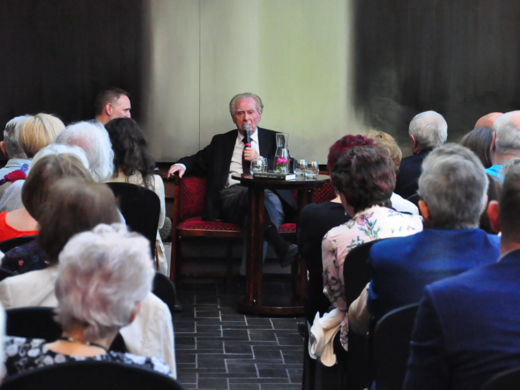 Wiesław Myśliwski na spotkaniu z czytelnikami