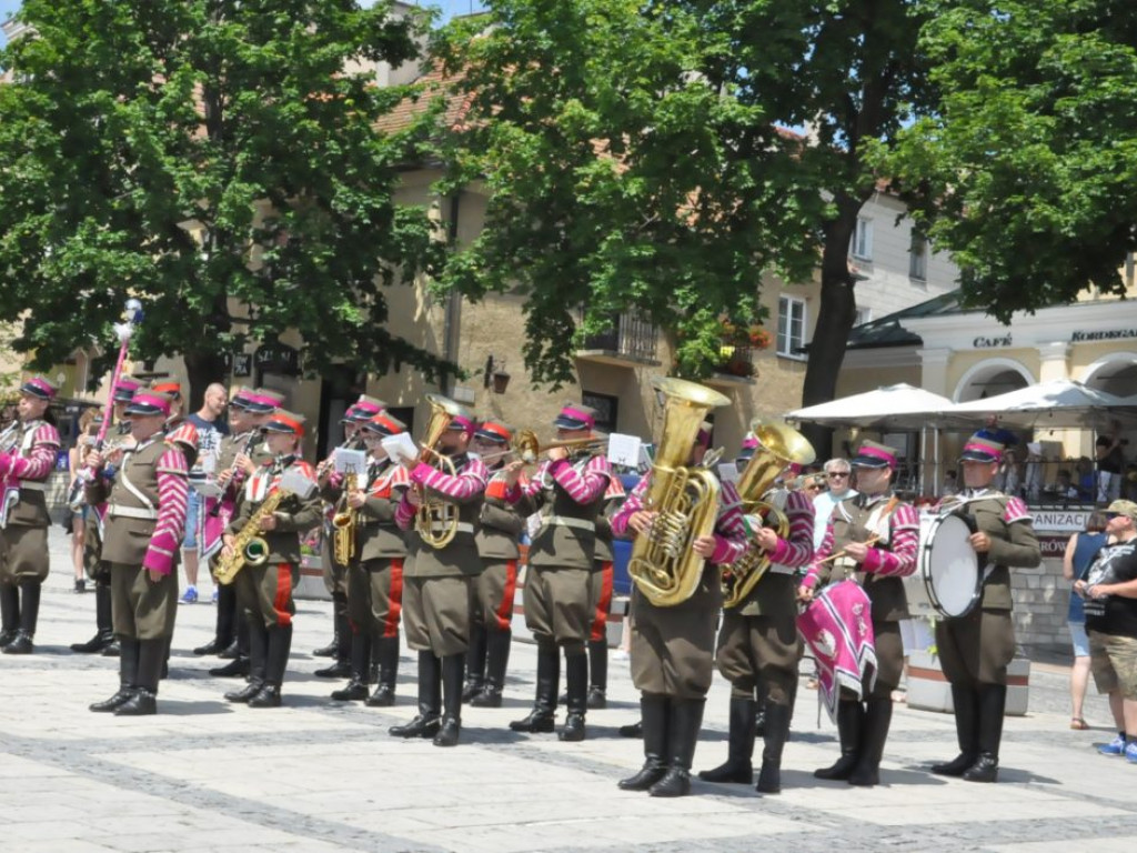 Ułani przybyli do Sandomierza