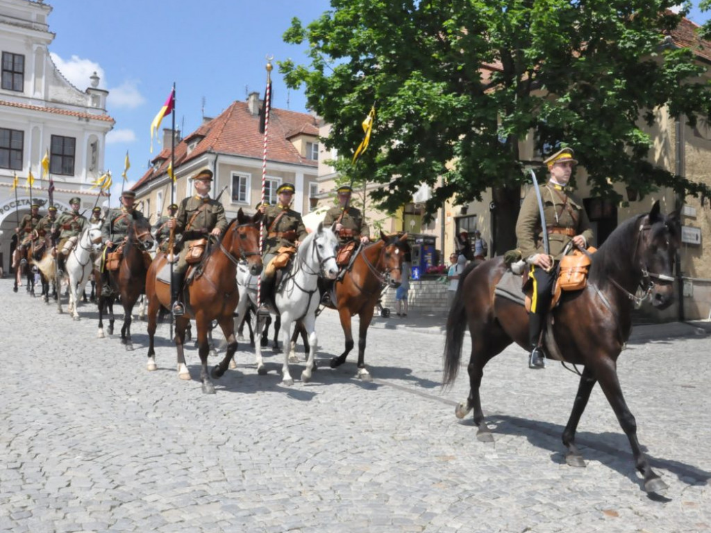 Ułani przybyli do Sandomierza