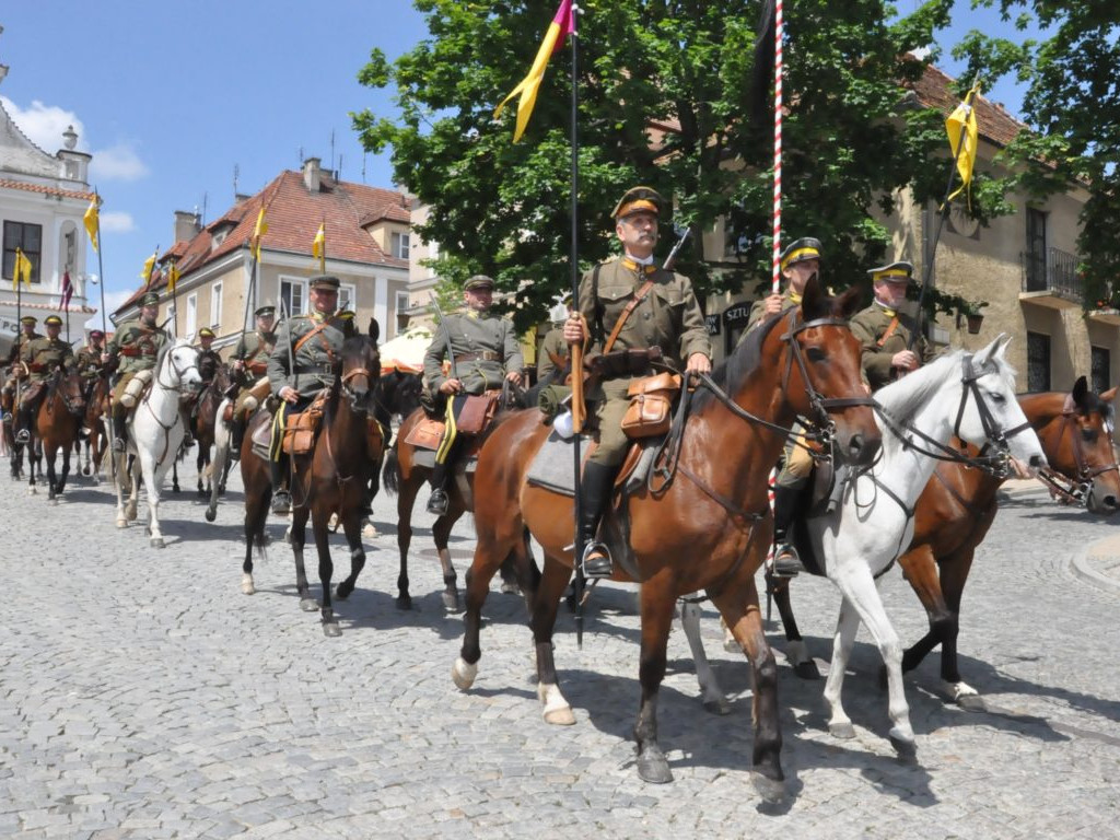 Ułani przybyli do Sandomierza