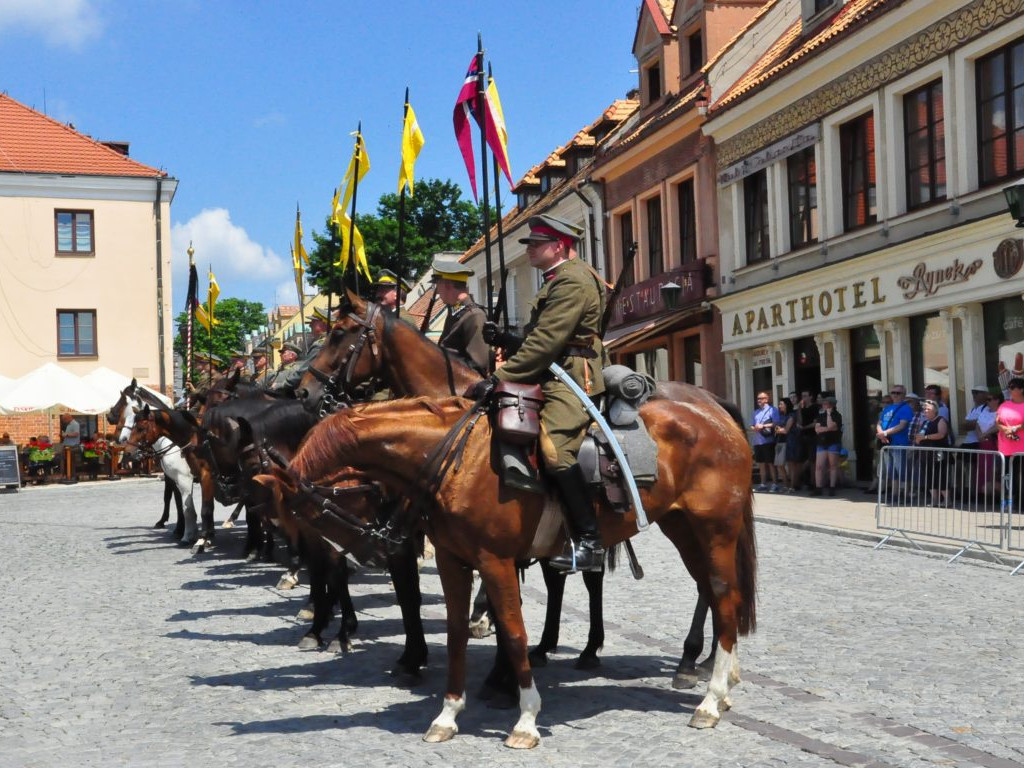 Ułani przybyli do Sandomierza