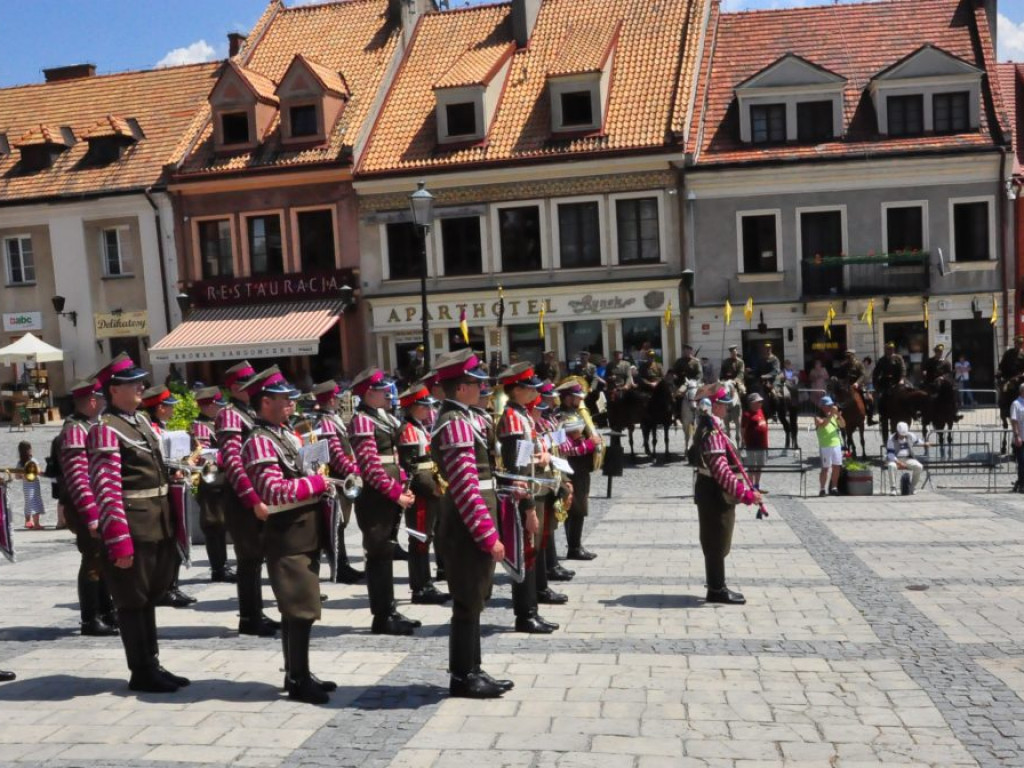Ułani przybyli do Sandomierza