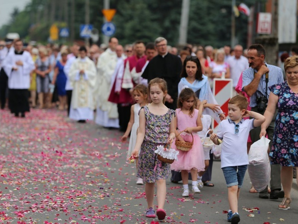 Uroczystość Bożego Ciała w Sandomierzu  [zdjęcia]