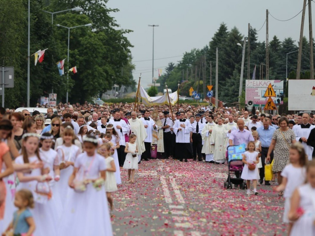 Uroczystość Bożego Ciała w Sandomierzu  [zdjęcia]