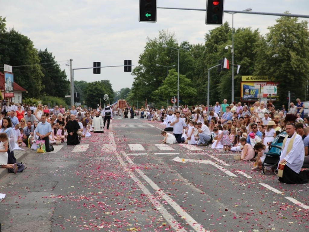 Uroczystość Bożego Ciała w Sandomierzu  [zdjęcia]
