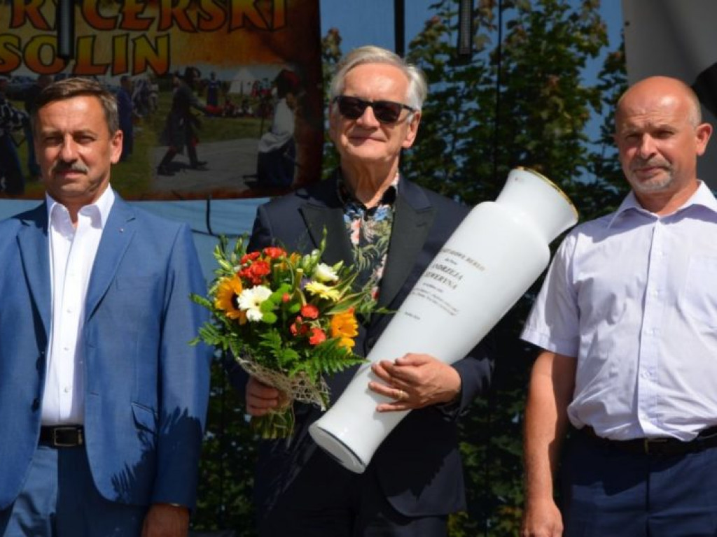 Andrzej Seweryn odebrał Kryształowe Berło. Piknik Rycerski w Ossolinie [zdjęcia]