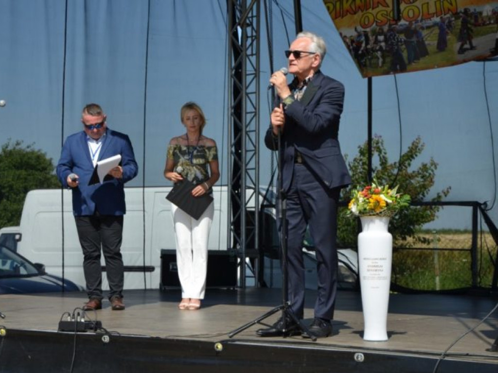 Andrzej Seweryn odebrał Kryształowe Berło. Piknik Rycerski w Ossolinie [zdjęcia]