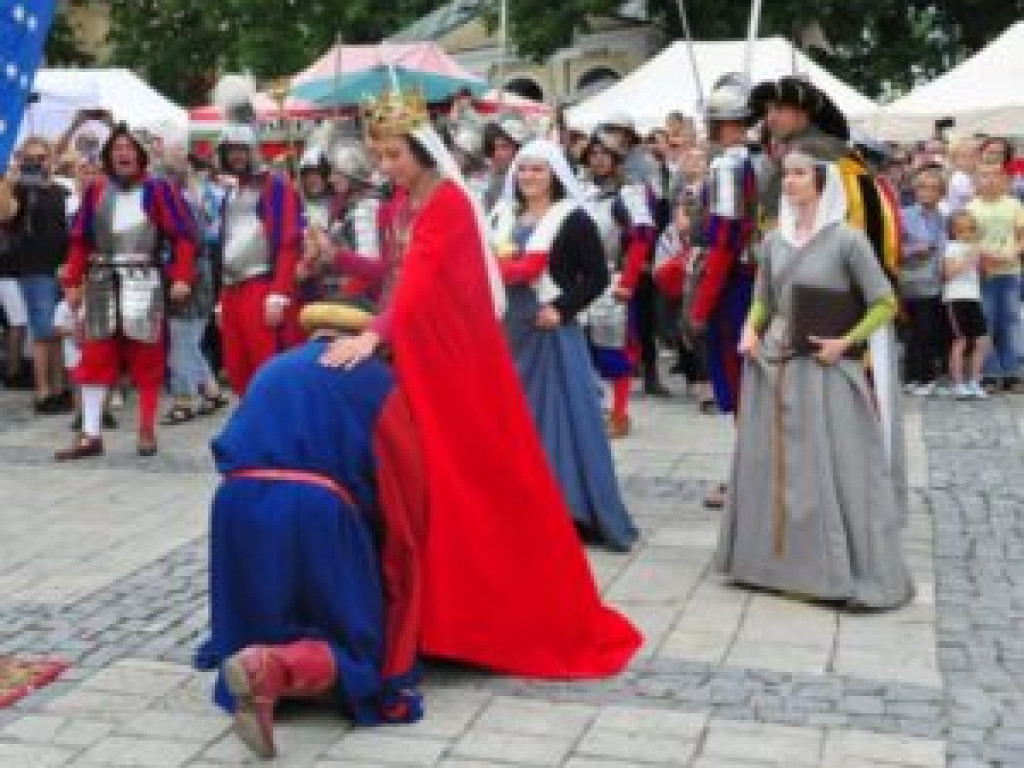 Królowa Jadwiga w Sandomierzu [zdjęcia]