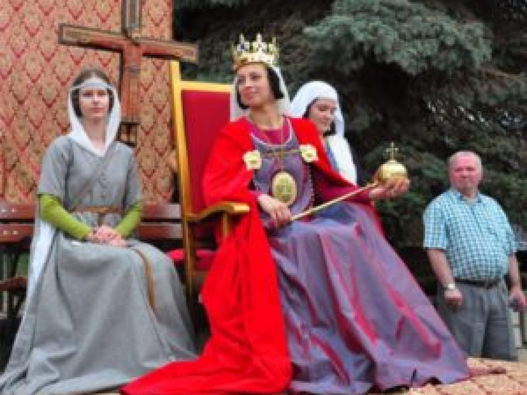Królowa Jadwiga w Sandomierzu [zdjęcia]