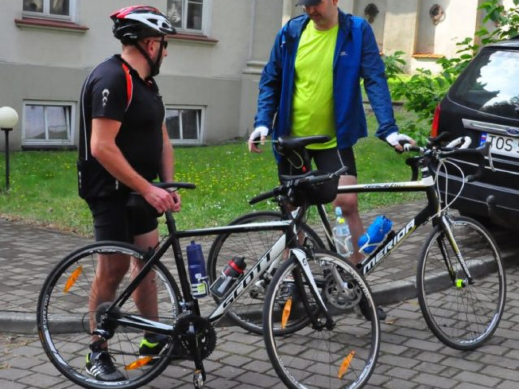 Na rowerach z modlitewnymi intencjami na Dolny Śląsk [zdjęcia]