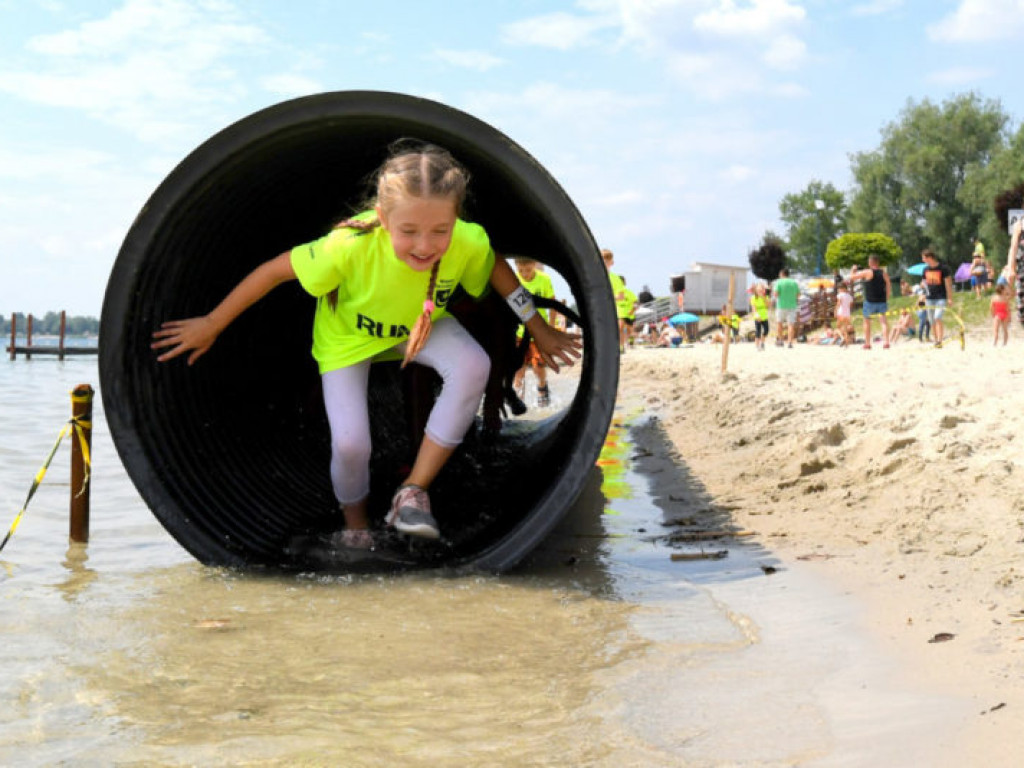 Bieg ekstremalny Run Fit nad Jeziorem Tarnobrzeskim [zdjęcia]