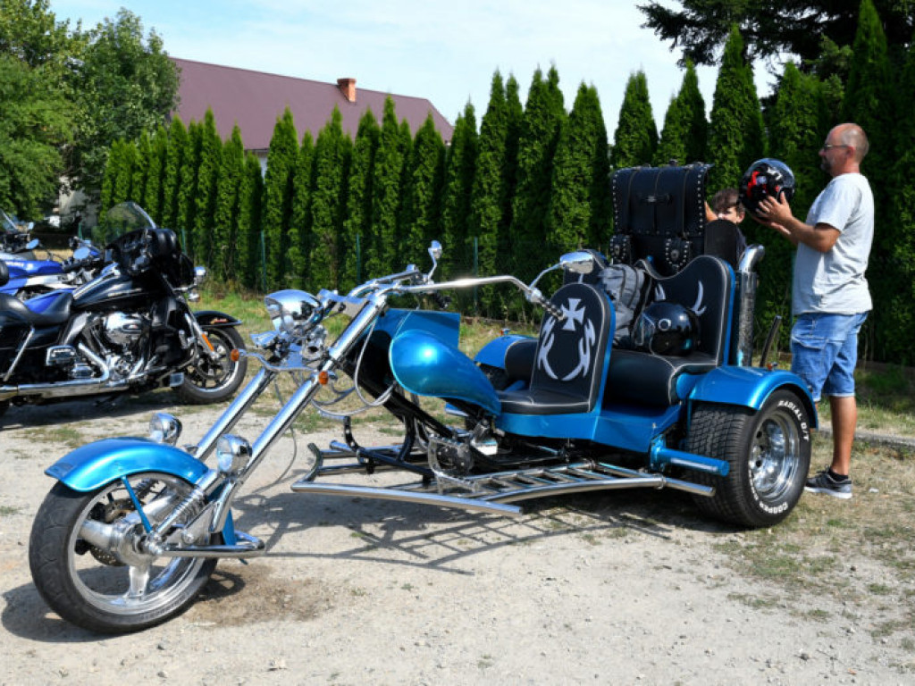 Zjazd starych motocykli w Grębowie (galeria)