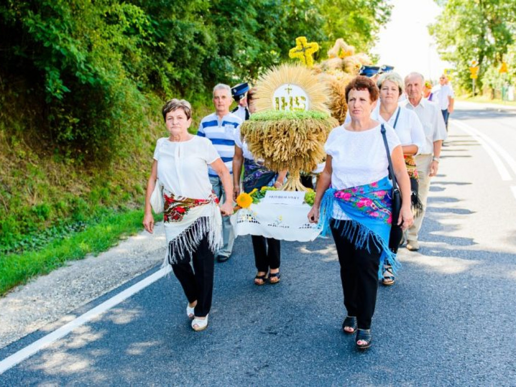 Dożynkowe świętowanie w Łoniowie [zdjęcia]