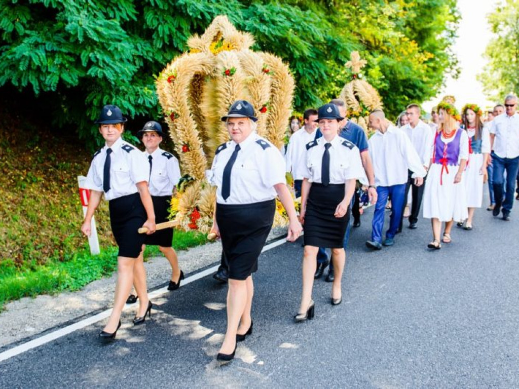 Dożynkowe świętowanie w Łoniowie [zdjęcia]