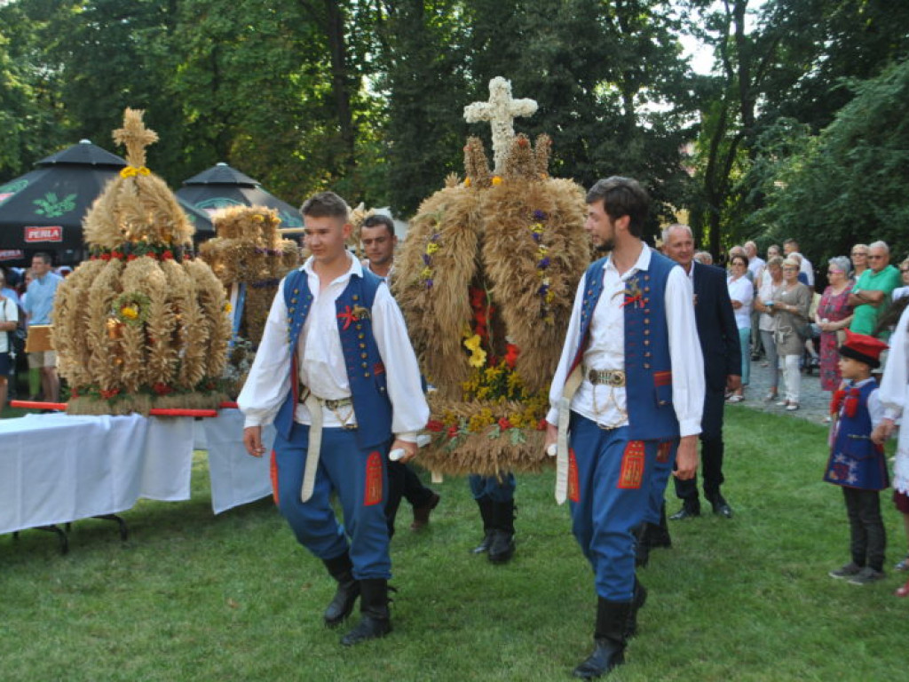 Tarnobrzeskie dożynki przed zamkiem (zdjęcia)