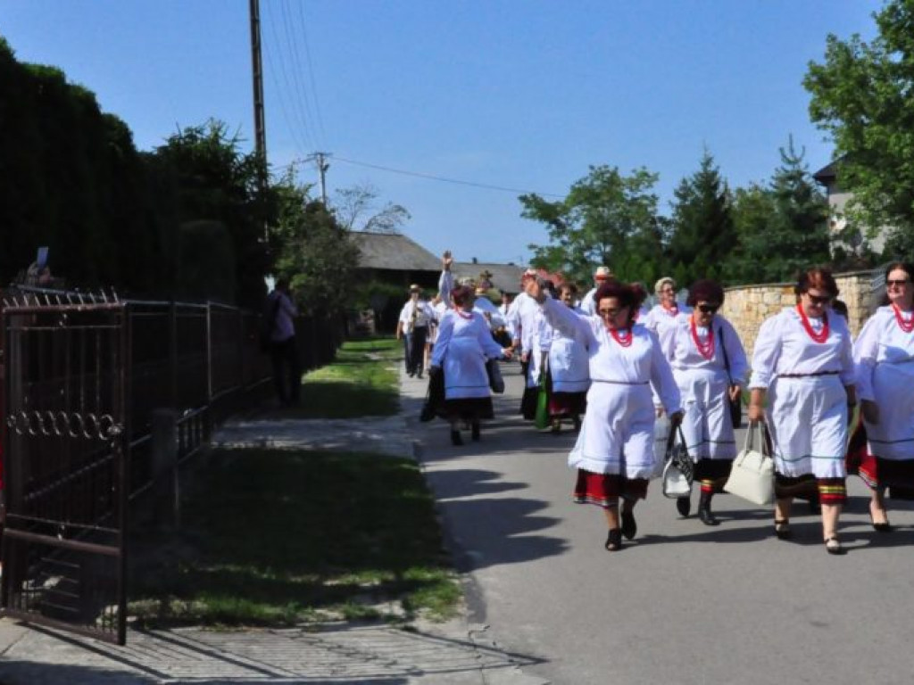 Mieszkańcy powiatu sandomierskiego podziękowali za plony [zdjęcia]