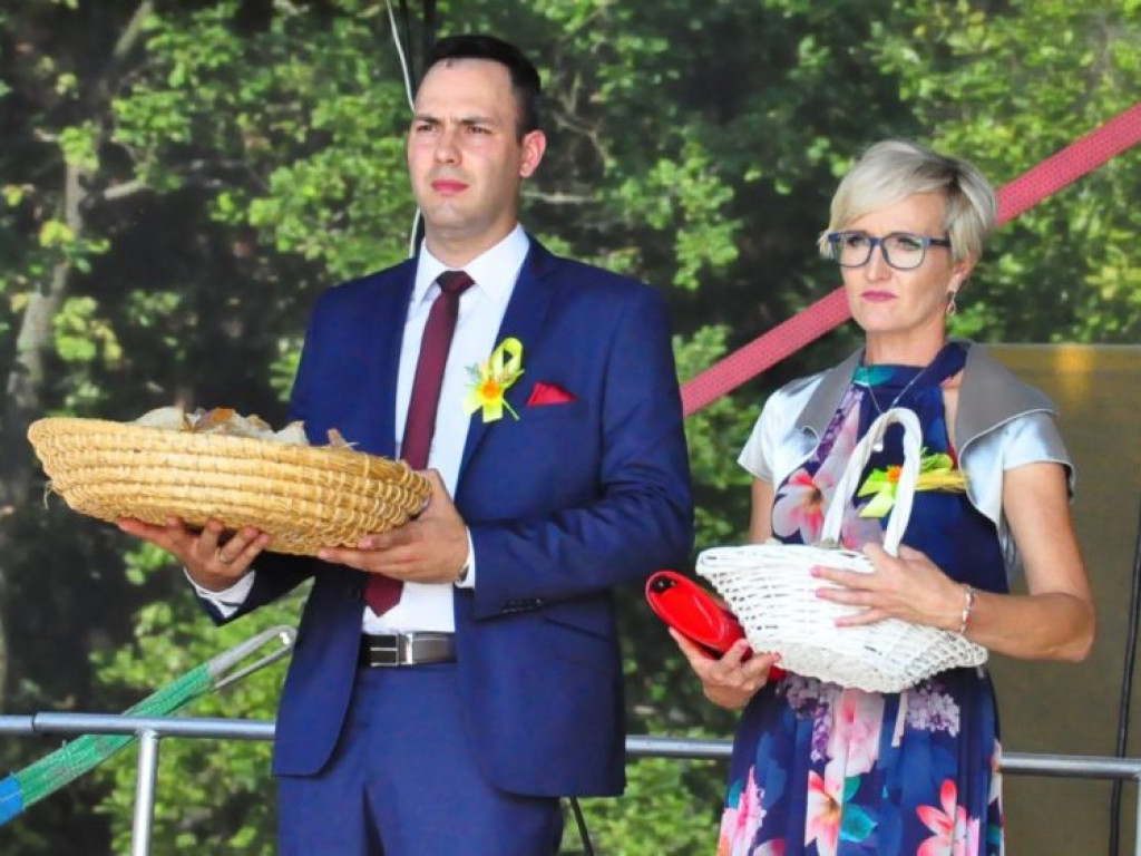 Mieszkańcy powiatu sandomierskiego podziękowali za plony [zdjęcia]