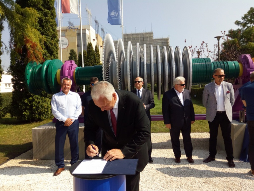 Kapsuła czasu na jubileusz elektrowni w Połańcu [zdjęcia]