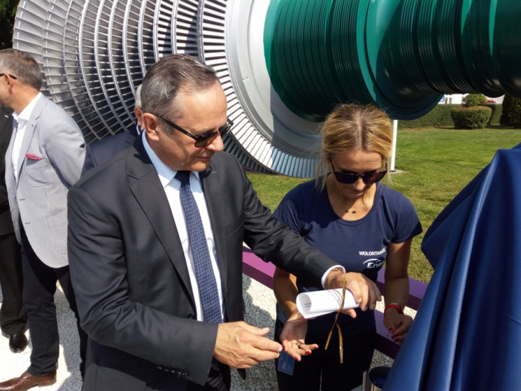 Kapsuła czasu na jubileusz elektrowni w Połańcu [zdjęcia]