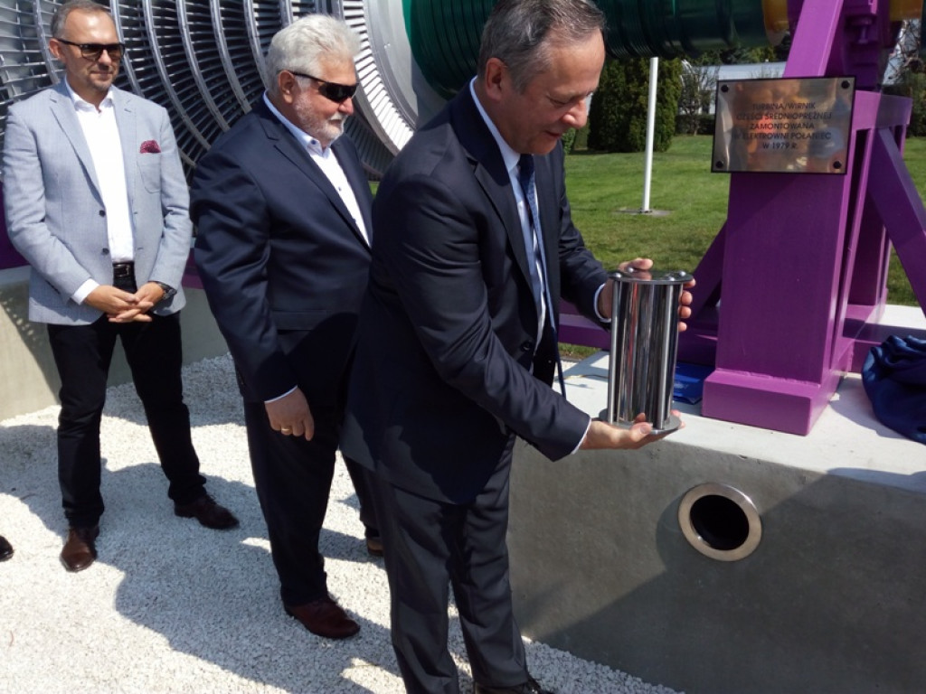 Kapsuła czasu na jubileusz elektrowni w Połańcu [zdjęcia]