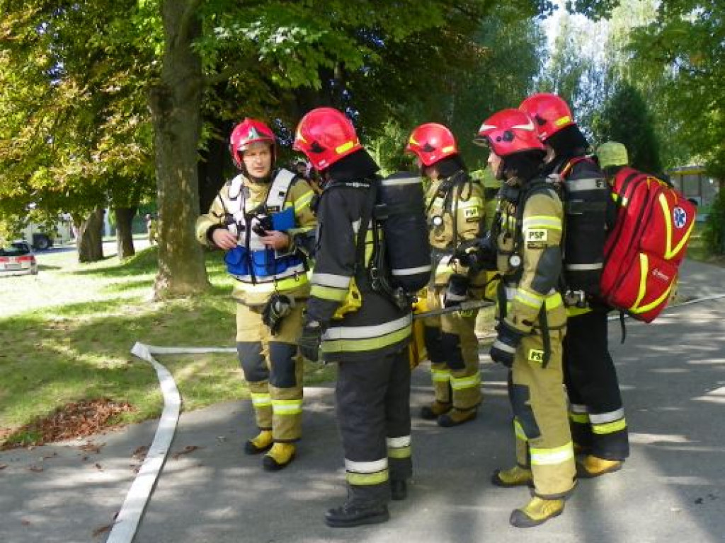 Atak terrorystyczny, wypadek i pożar. Na ćwiczeniach w Wilczycach [zdjęcia]