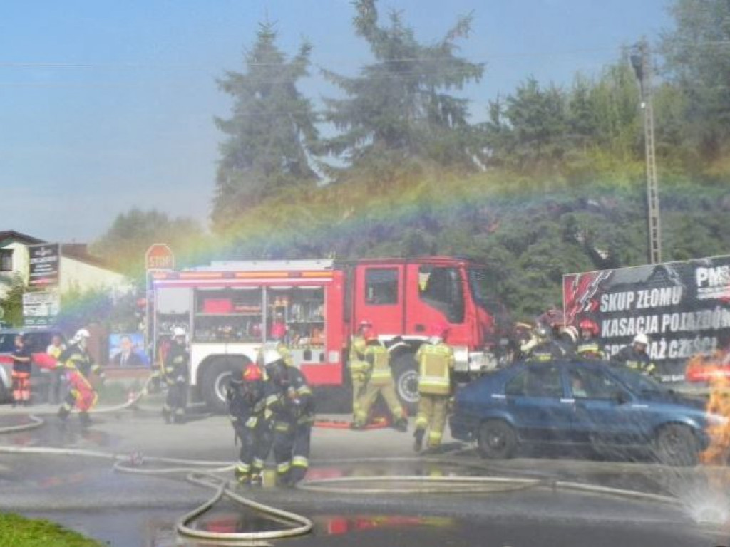 Atak terrorystyczny, wypadek i pożar. Na ćwiczeniach w Wilczycach [zdjęcia]