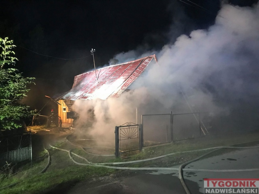 Pożar domu w Gorzycach. Nie żyją dwie osoby