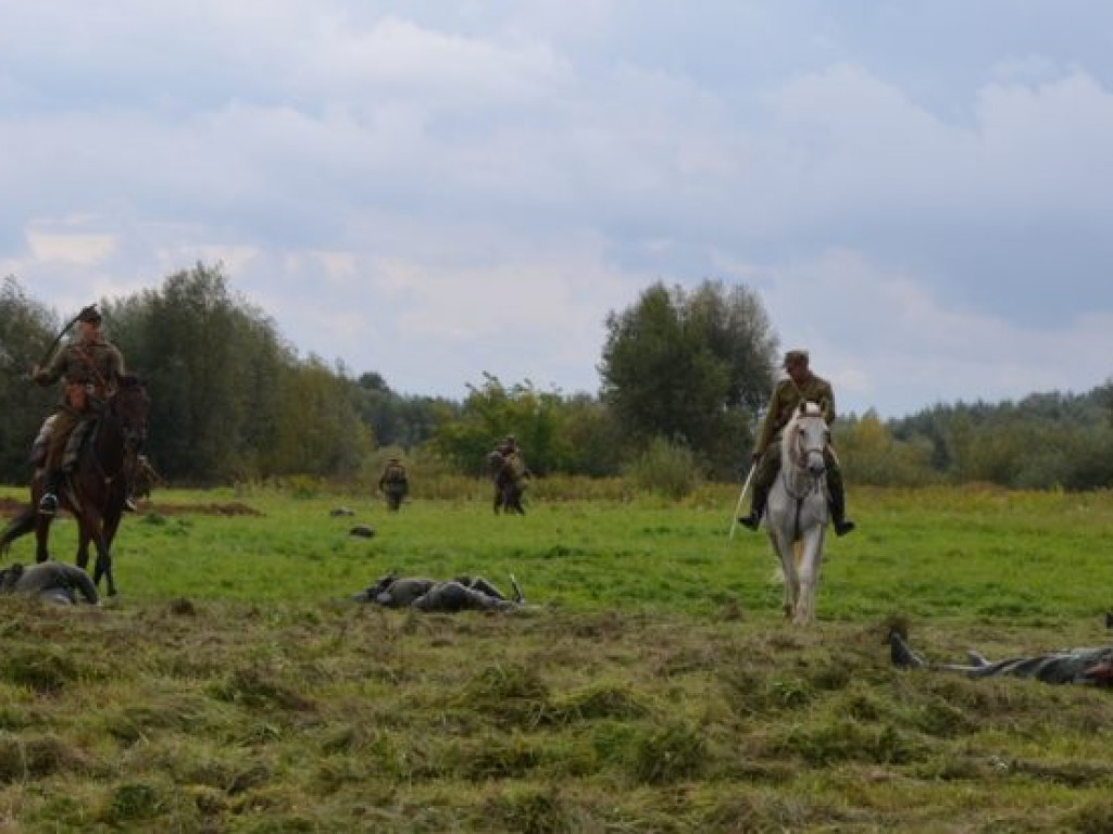 Tłumy widzów oglądały rekonstrukcję bitwy pod Osiekiem (zdjęcia)