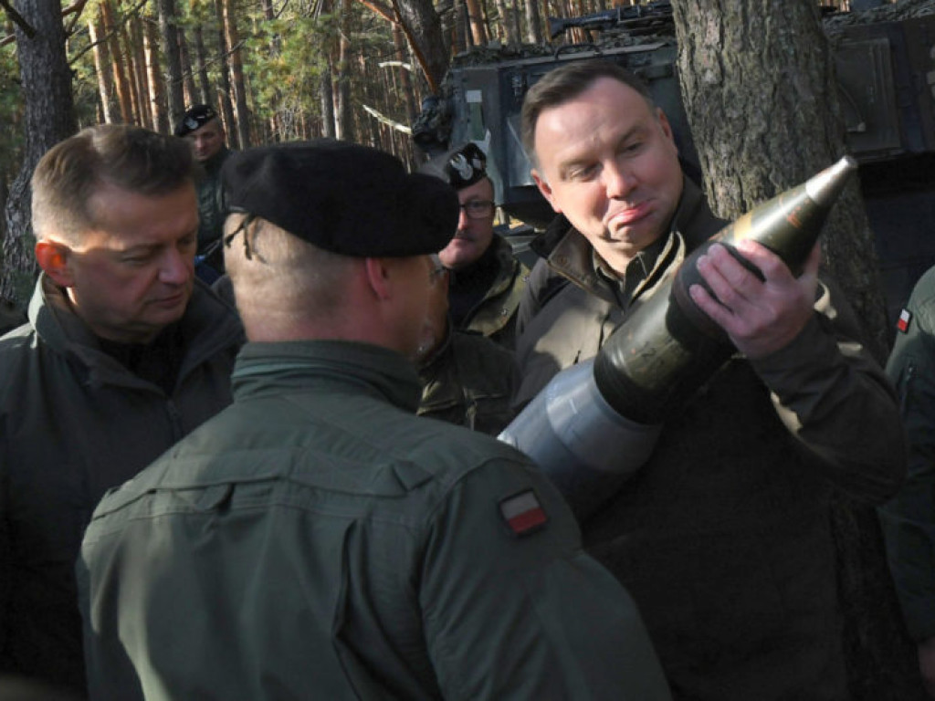 Prezydent RP Andrzej Duda na poligonie w Nowej Dębie [zdjęcia]