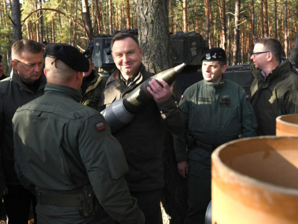 Prezydent RP Andrzej Duda na poligonie w Nowej Dębie [zdjęcia]