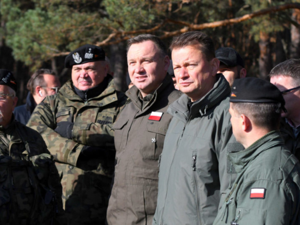 Prezydent RP Andrzej Duda na poligonie w Nowej Dębie [zdjęcia]