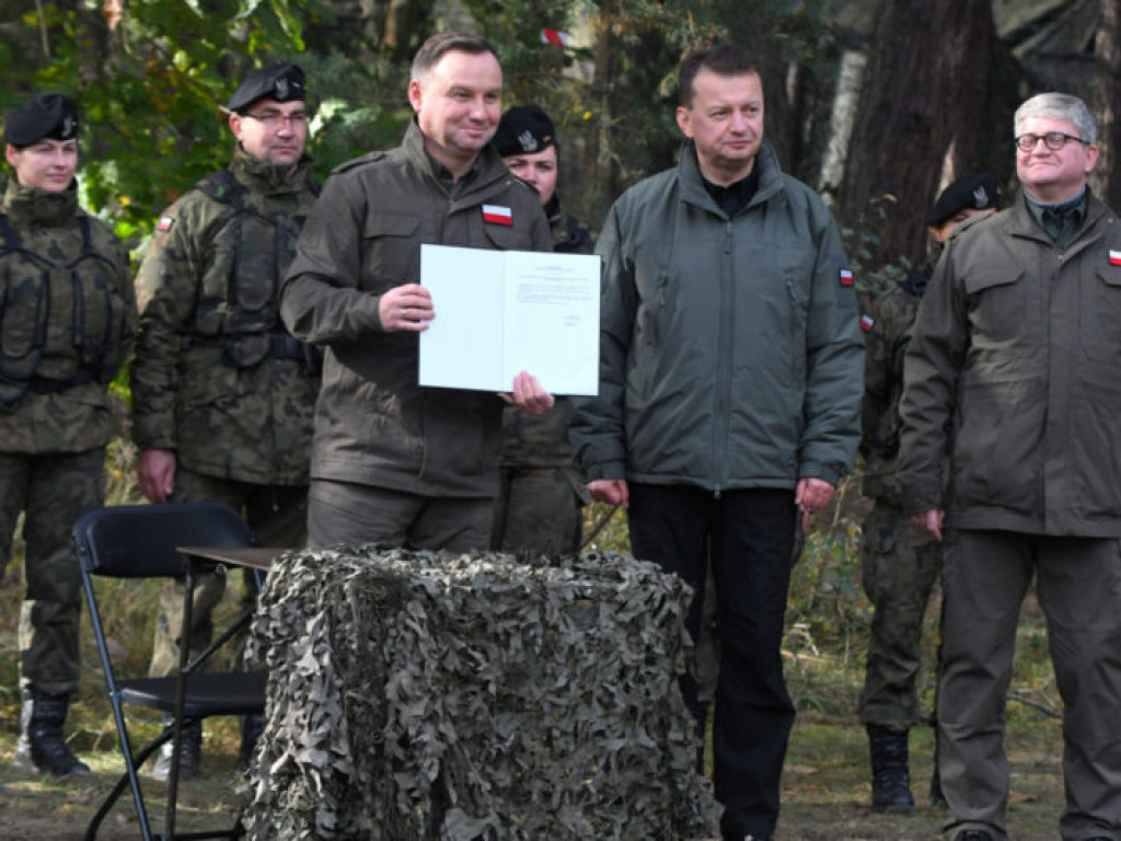 Prezydent RP Andrzej Duda na poligonie w Nowej Dębie [zdjęcia]