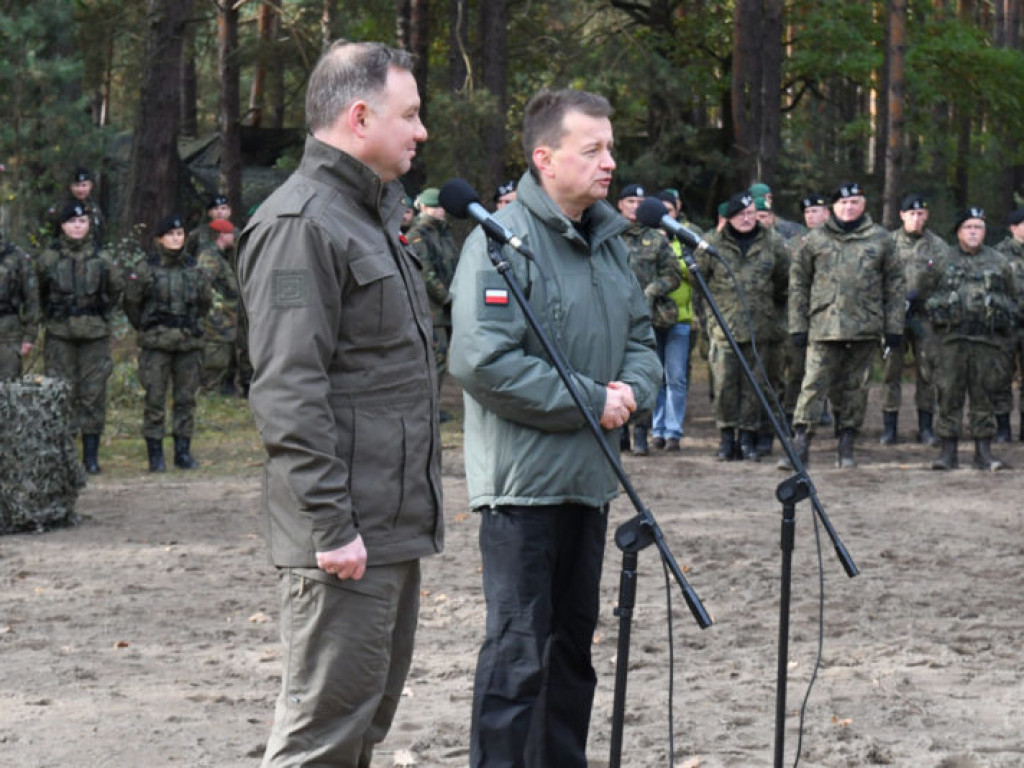 Prezydent RP Andrzej Duda na poligonie w Nowej Dębie [zdjęcia]
