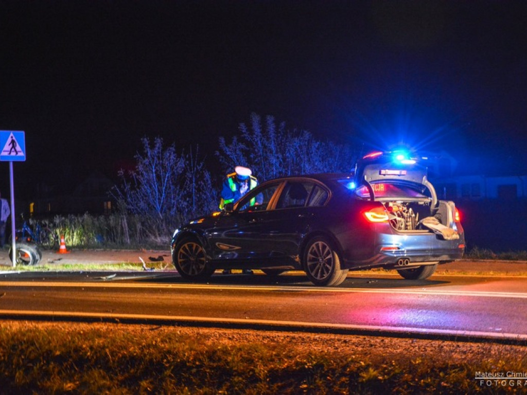 Śmiertelny wypadek pomiędzy Gorzycami i Zaleszanami. Droga krajowa nr 77 zablokowna [zdjęcia]