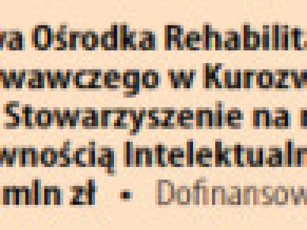 Placówka, która niesie pomoc