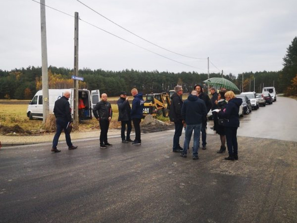 Odebrano drogę powiatową w Markach