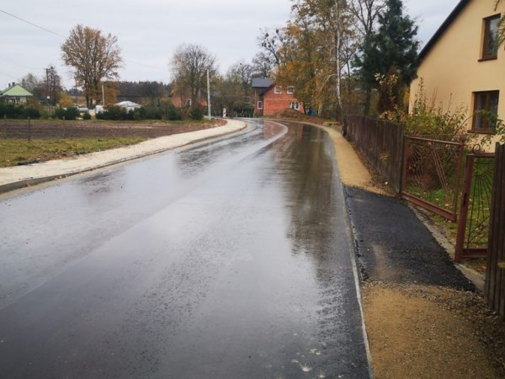 Odebrano drogę powiatową w Markach