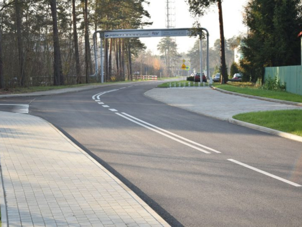 Pierwszy etap remontu dróg w nowodębskiej podstrefie TSSE EURO-PARK WISŁOSAN zakończony [zdjęcia]
