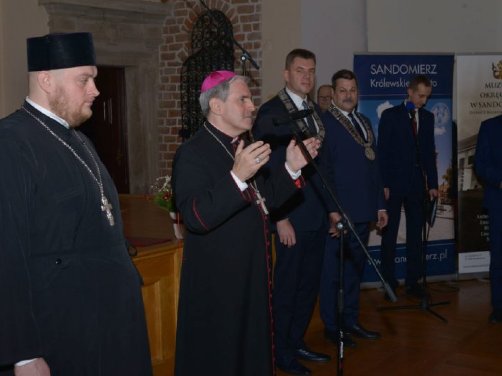 Sandomierskie spotkanie opłatkowe [zdjęcia]