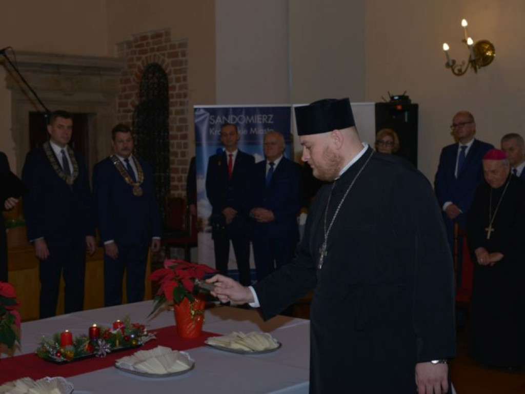 Sandomierskie spotkanie opłatkowe [zdjęcia]