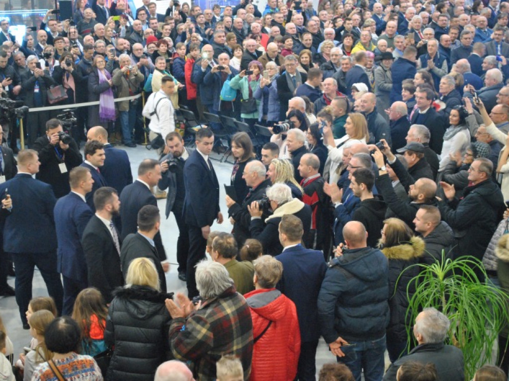 Prezydent Andrzej Duda w Stalowej Woli [DUŻO ZDJĘĆ] [WIDEO]