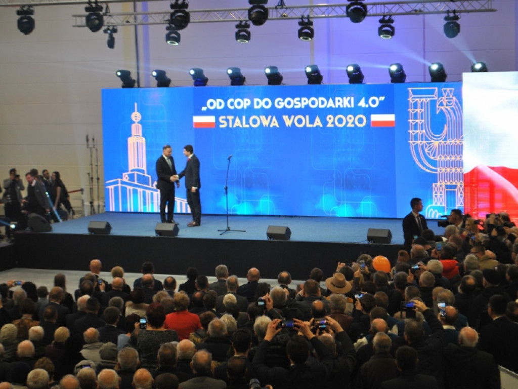 Prezydent Andrzej Duda w Stalowej Woli [DUŻO ZDJĘĆ] [WIDEO]