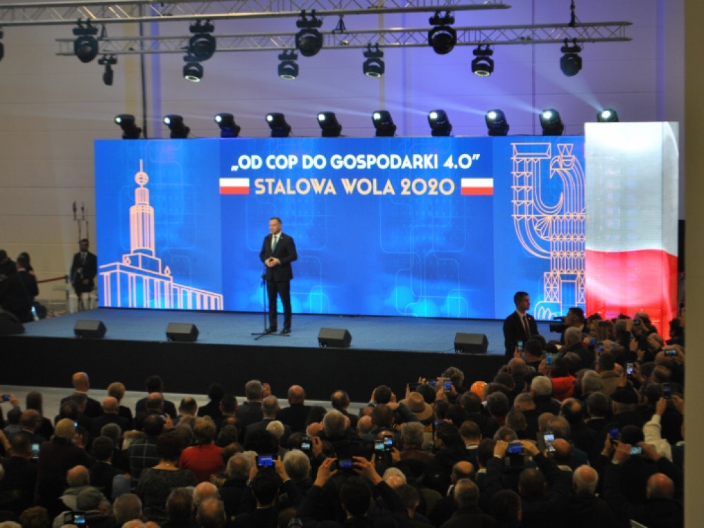 Prezydent Andrzej Duda w Stalowej Woli [DUŻO ZDJĘĆ] [WIDEO]