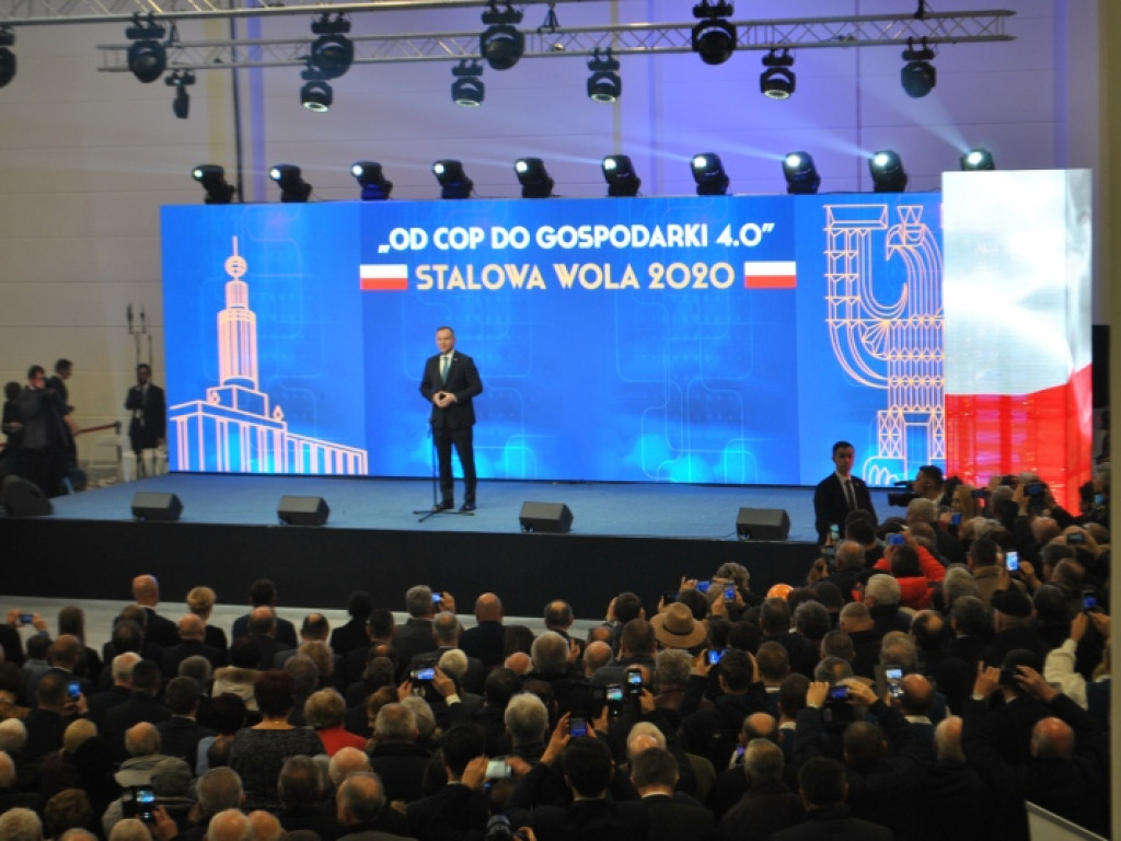 Prezydent Andrzej Duda w Stalowej Woli [DUŻO ZDJĘĆ] [WIDEO]