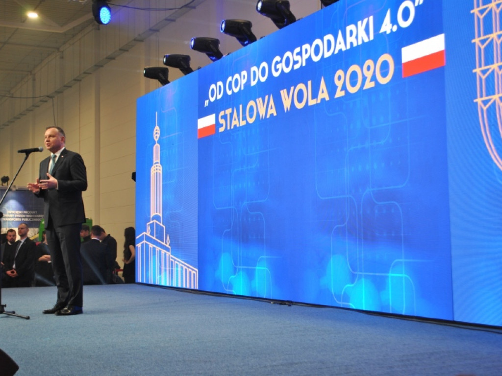 Prezydent Andrzej Duda w Stalowej Woli [DUŻO ZDJĘĆ] [WIDEO]