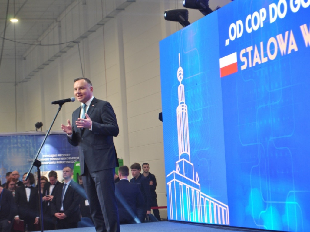 Prezydent Andrzej Duda w Stalowej Woli [DUŻO ZDJĘĆ] [WIDEO]